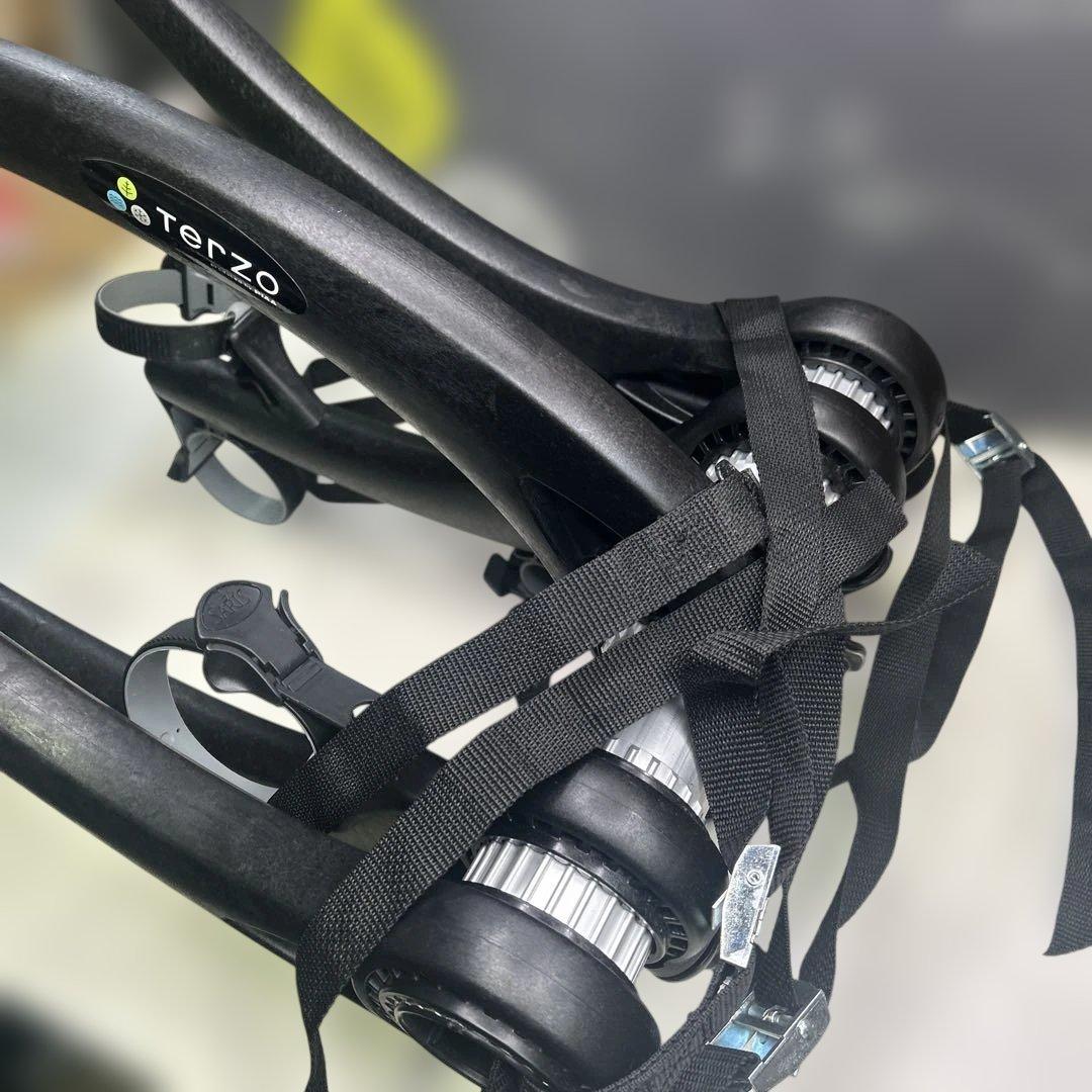 6768 terzo EC16BK リアサイクルキャリア 2台積み ブラック