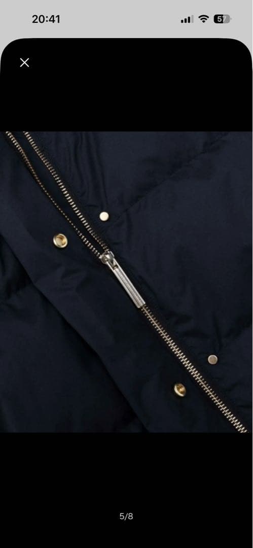 ダニエルウェリントン　ブラック フード付きジャケット