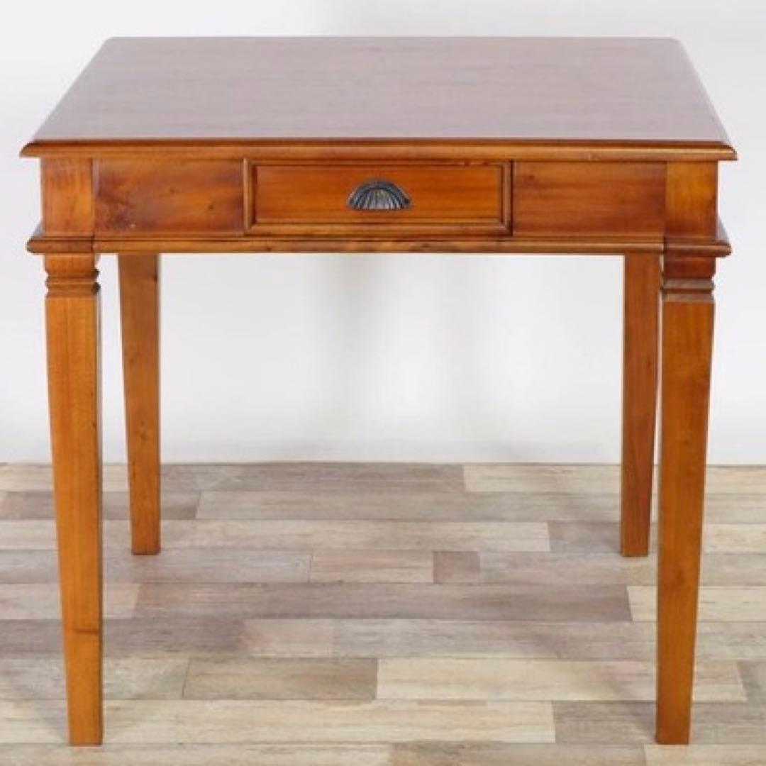 G 新品 アジアン ダイニングテーブル S カフェ カントリー 机 アンティーク