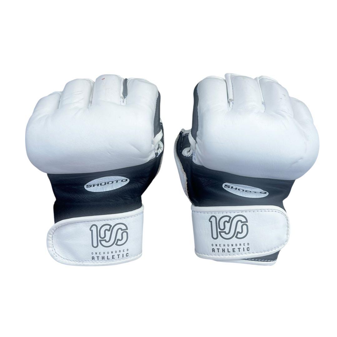 Mサイズ　ISAMI×100Athletic 修斗オープンフィンガーグローブ