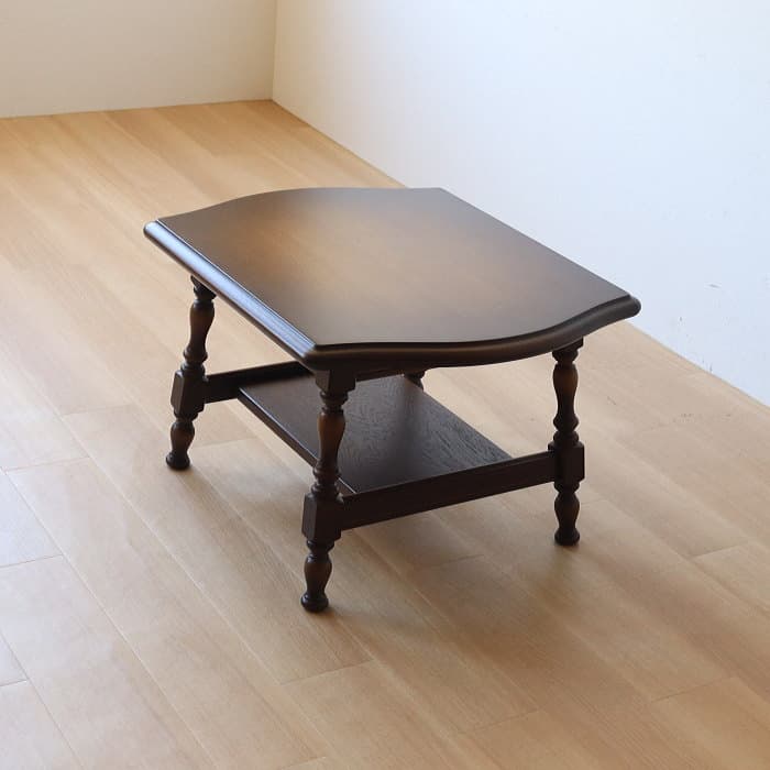 アンティーク 飛騨産業 サイドテーブル キツツキ 穂高 レトロ