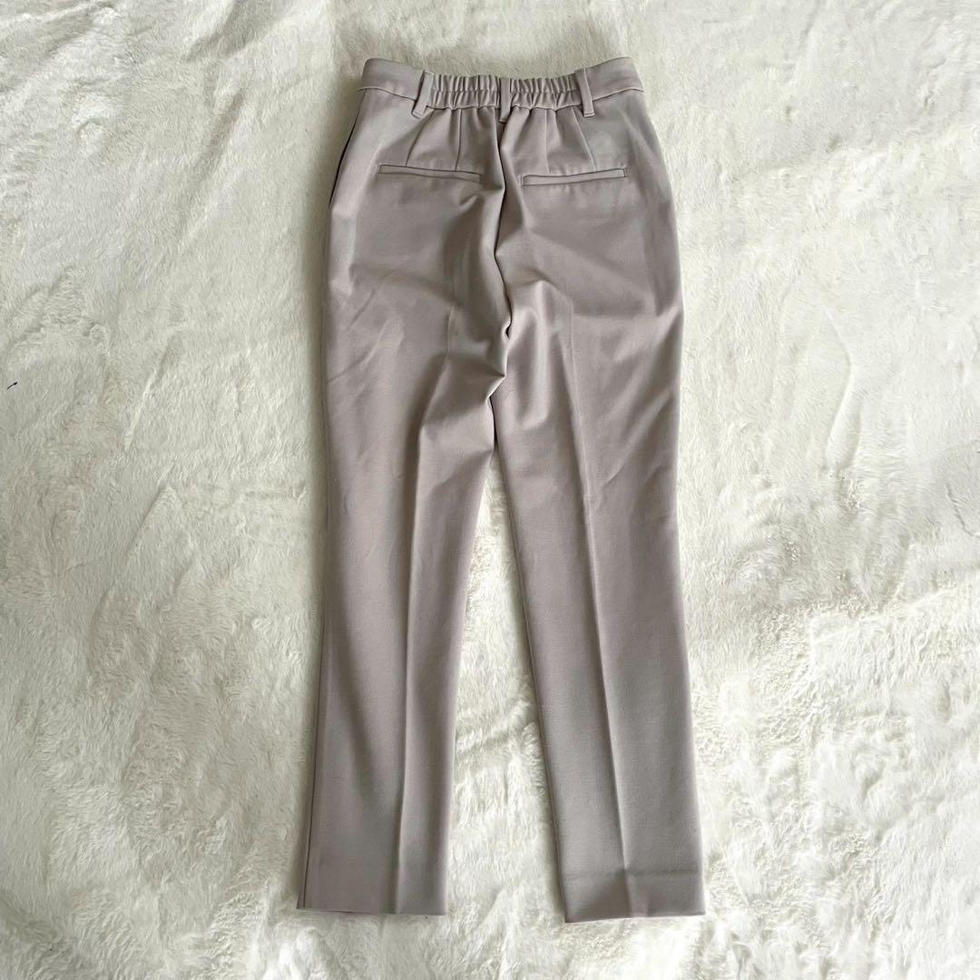 PLST ウォームリザーブカラーレスジャケット セットアップ パンツ ベージュ