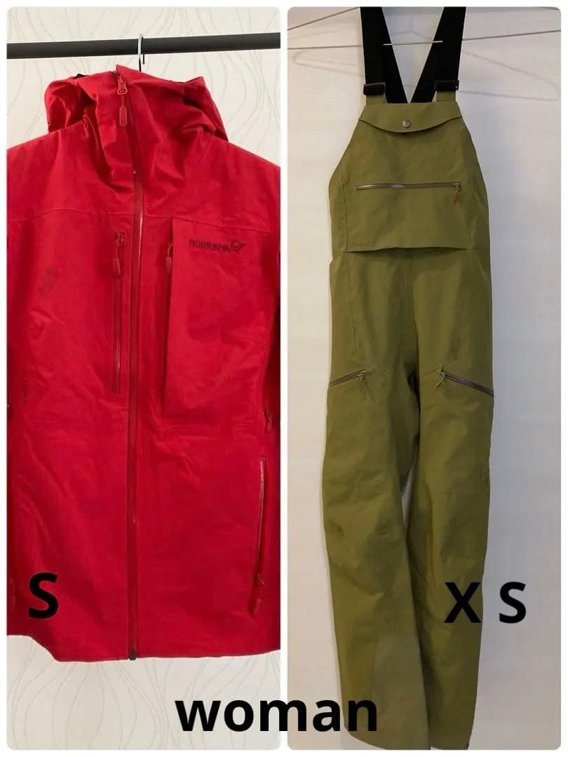 ノローナ　スキーウェア　スノーボードウェア　上下セット　レディース