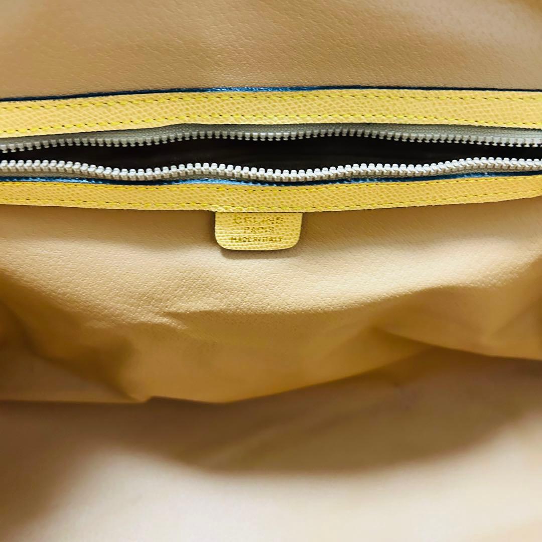 CELINE セリーヌ ボストンバッグ トラベルバッグ 大容量 イエロー系