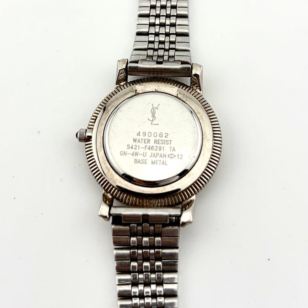 【新品電池/稼働】サンローラン 5421-F46291 腕時計 ローマン 希少