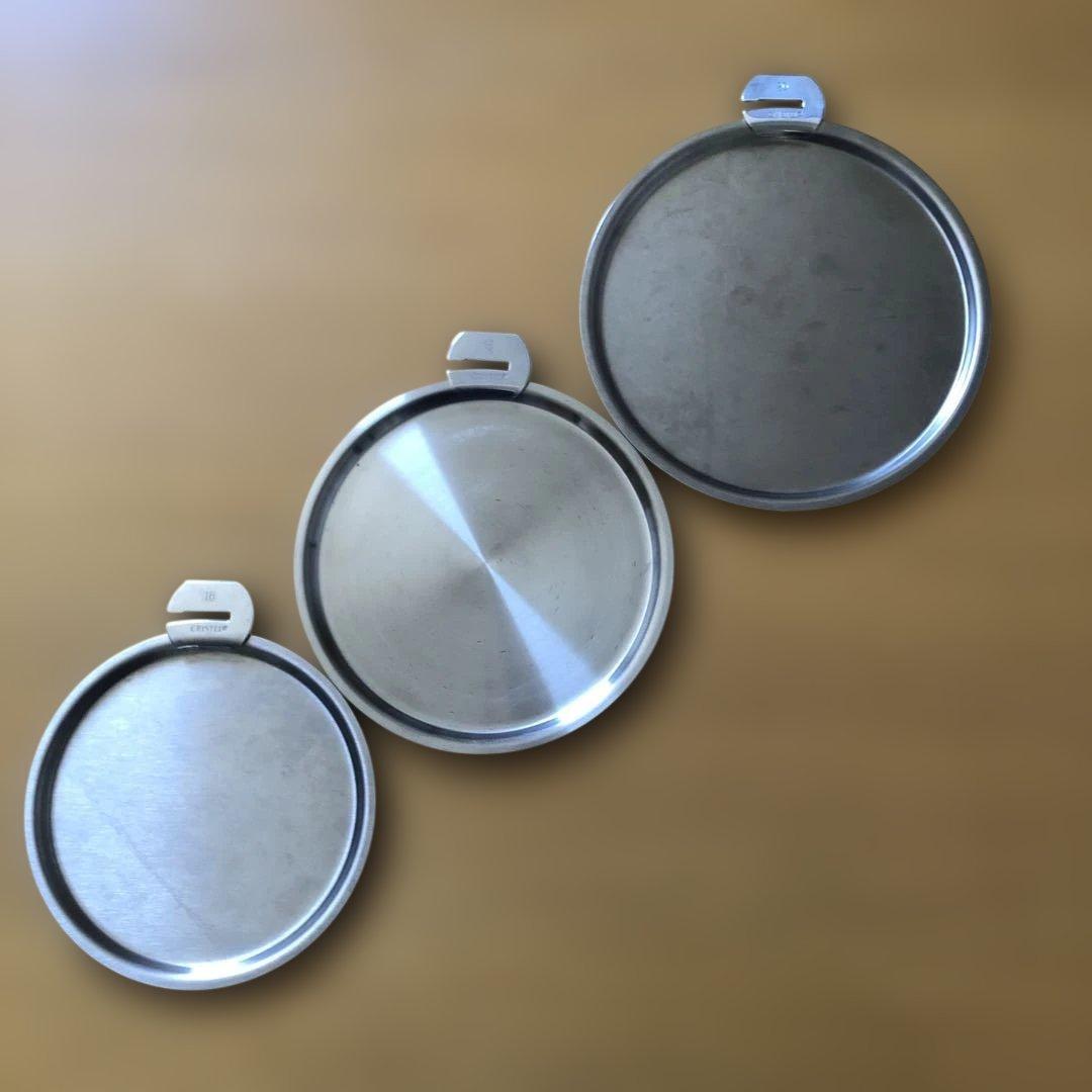 クリステル ステンレスひフラットふた