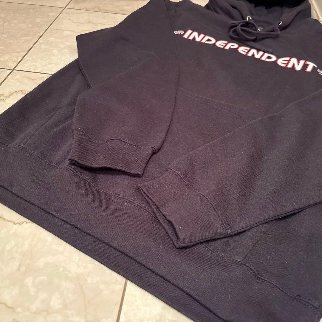 INDEPENDENT インディペンデント　アイアンクロスパーカー　ブラックM