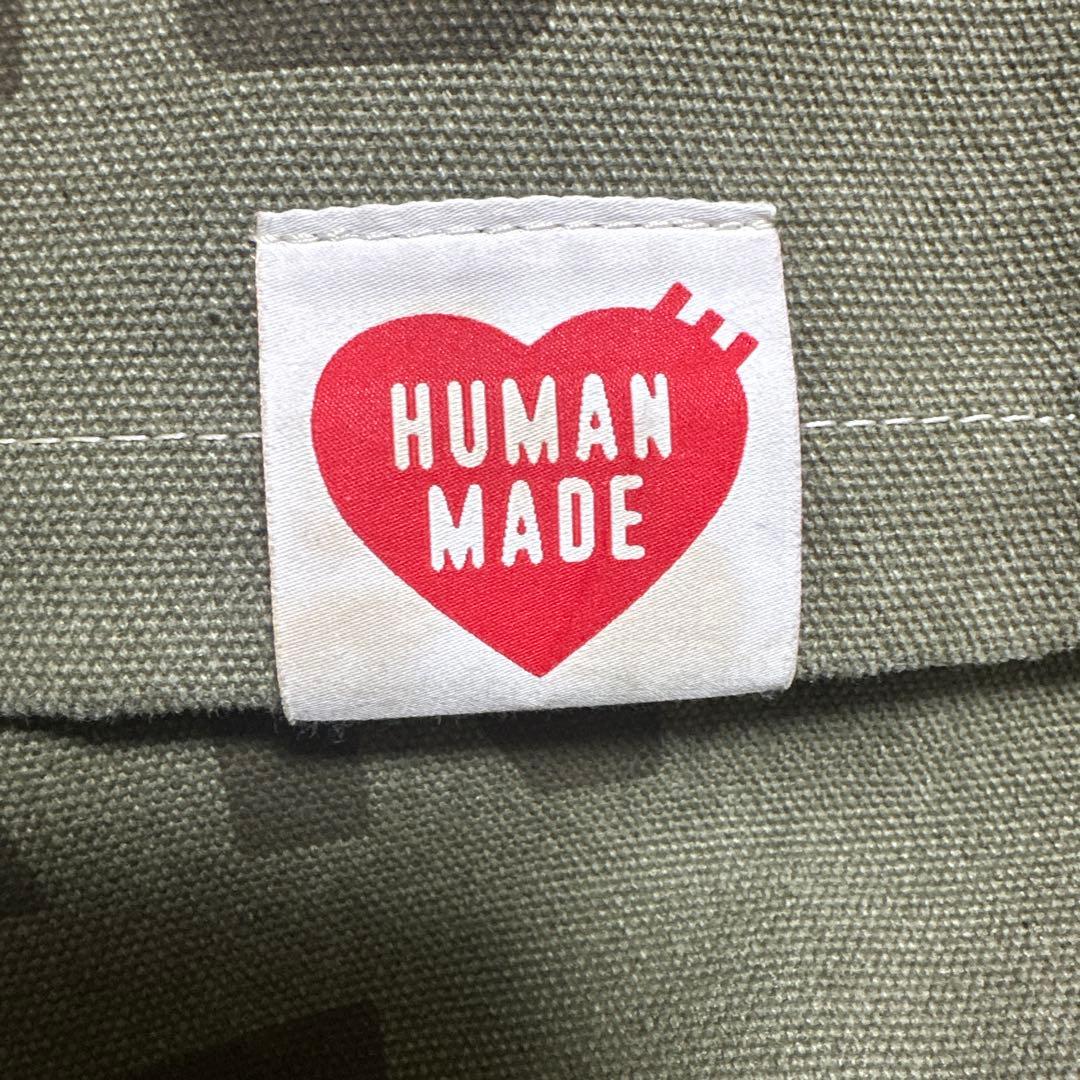 ヒューマンメイド　メールバッグ　カーキ