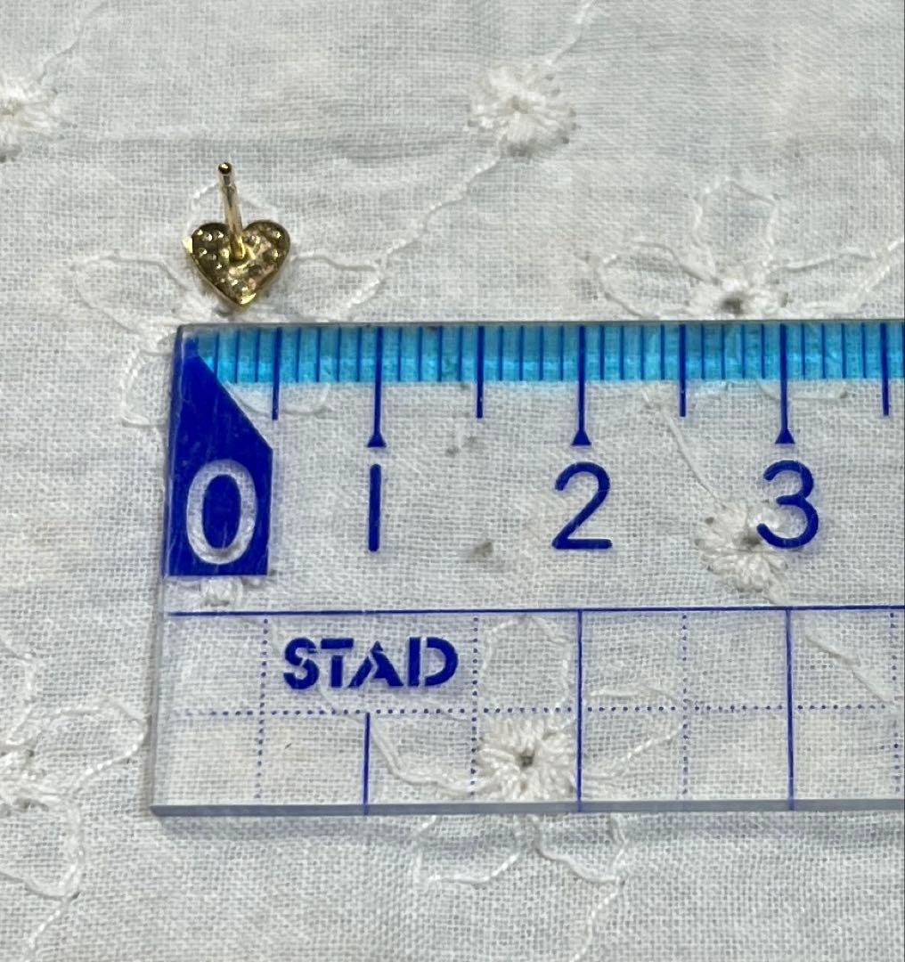 最終お値下げ新品未使用アーカーハートパヴェピアス