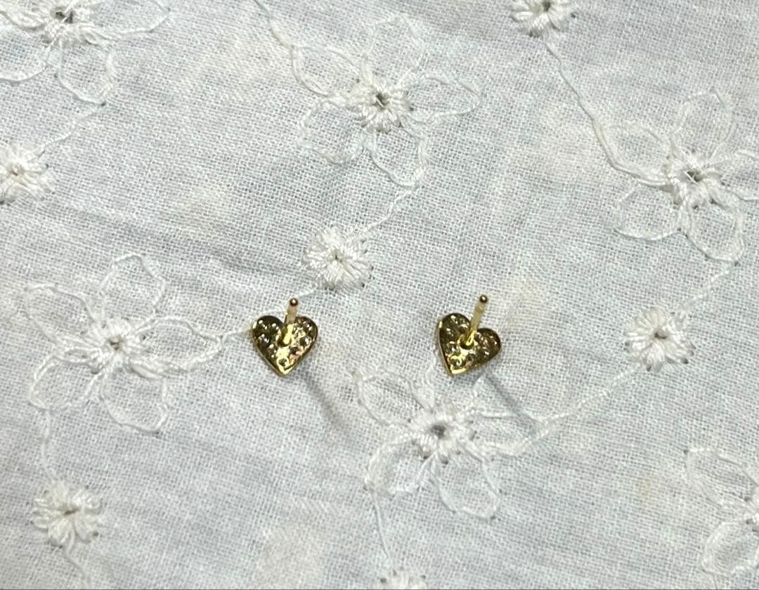 最終お値下げ新品未使用アーカーハートパヴェピアス