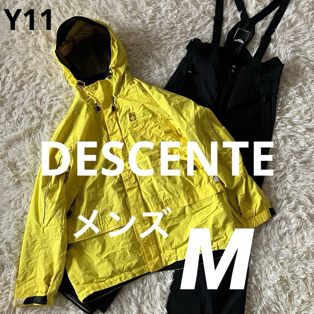 #Y11✨DESCENTE✨スキー スノボ ウェア 上下 メンズM