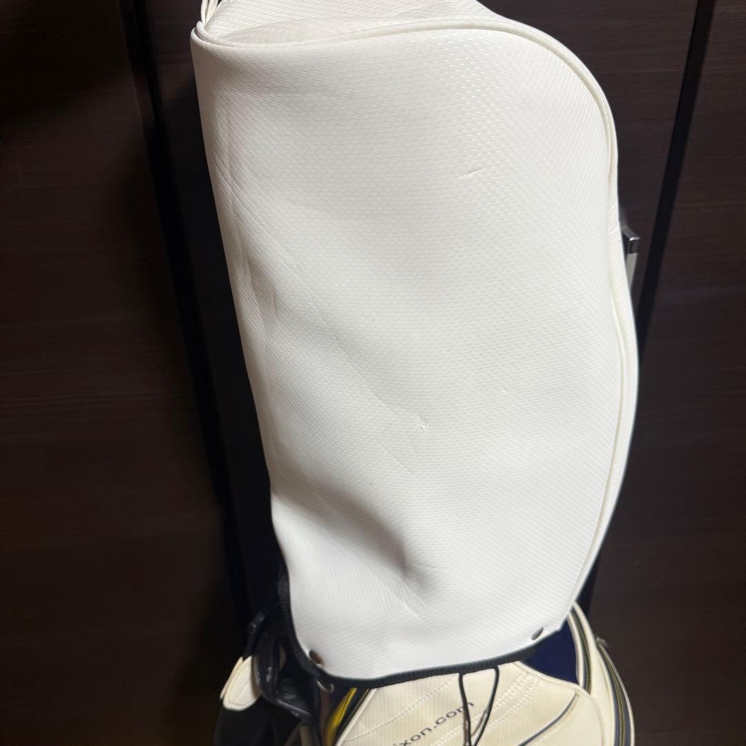 Srixon キャディバッグ ゴルフバッグ ホワイト/ブルー