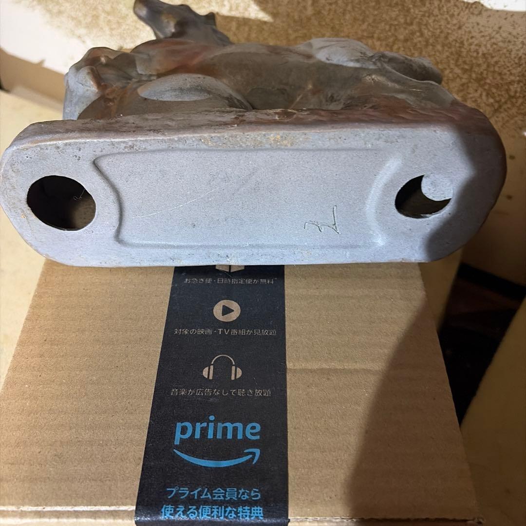 備前焼　午の置物 干支の置物 縁起物　開運　干支午　正月のインテリア　馬の陶器