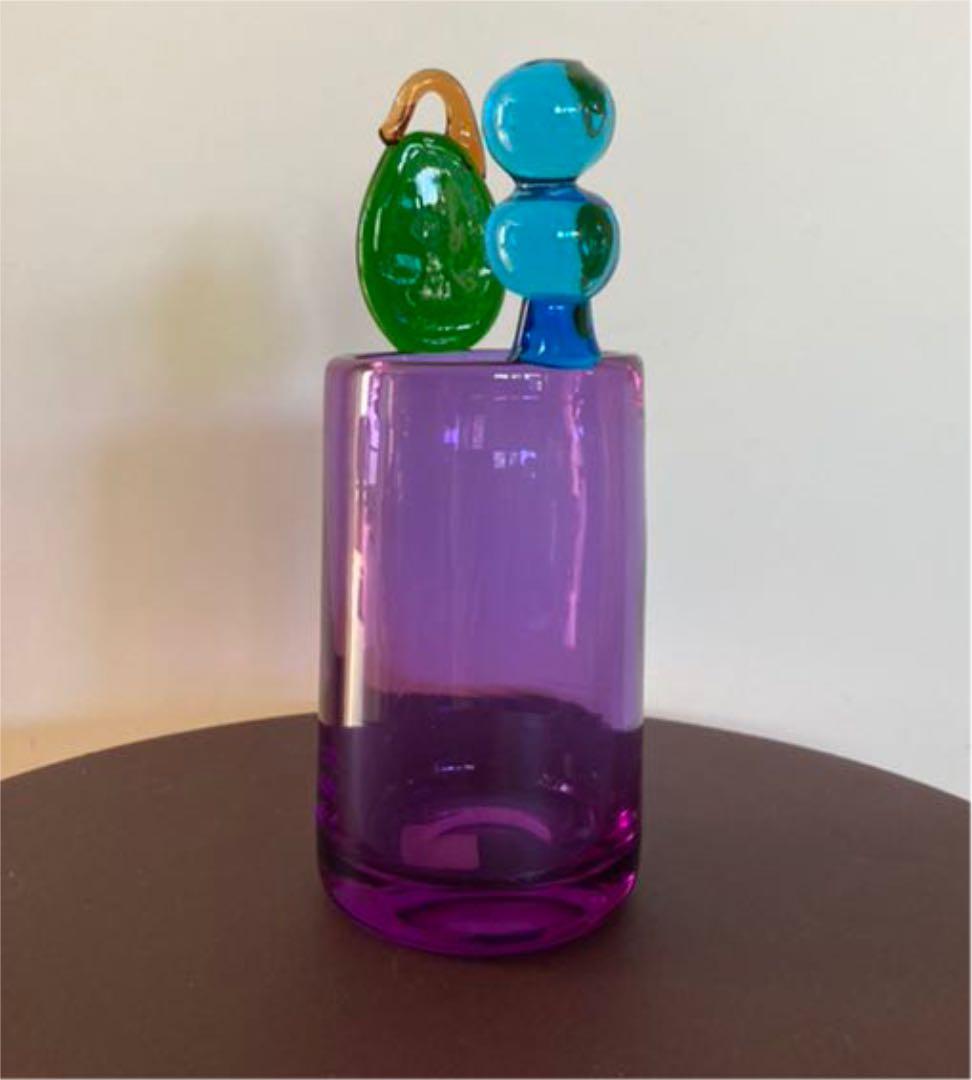 イッタラ　ポムポム　130mm Scope D アメジスト 