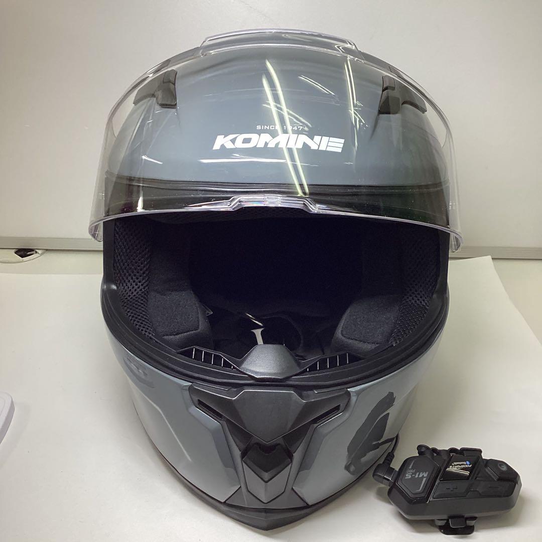 k*n様 KOMINE フルフェイスヘルメット Bluetooth付き
