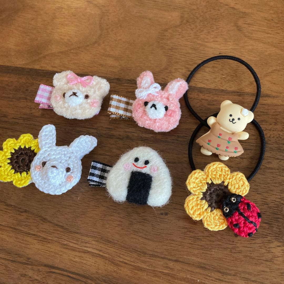 summer様ご確認用☆ベビーヘアクリップ