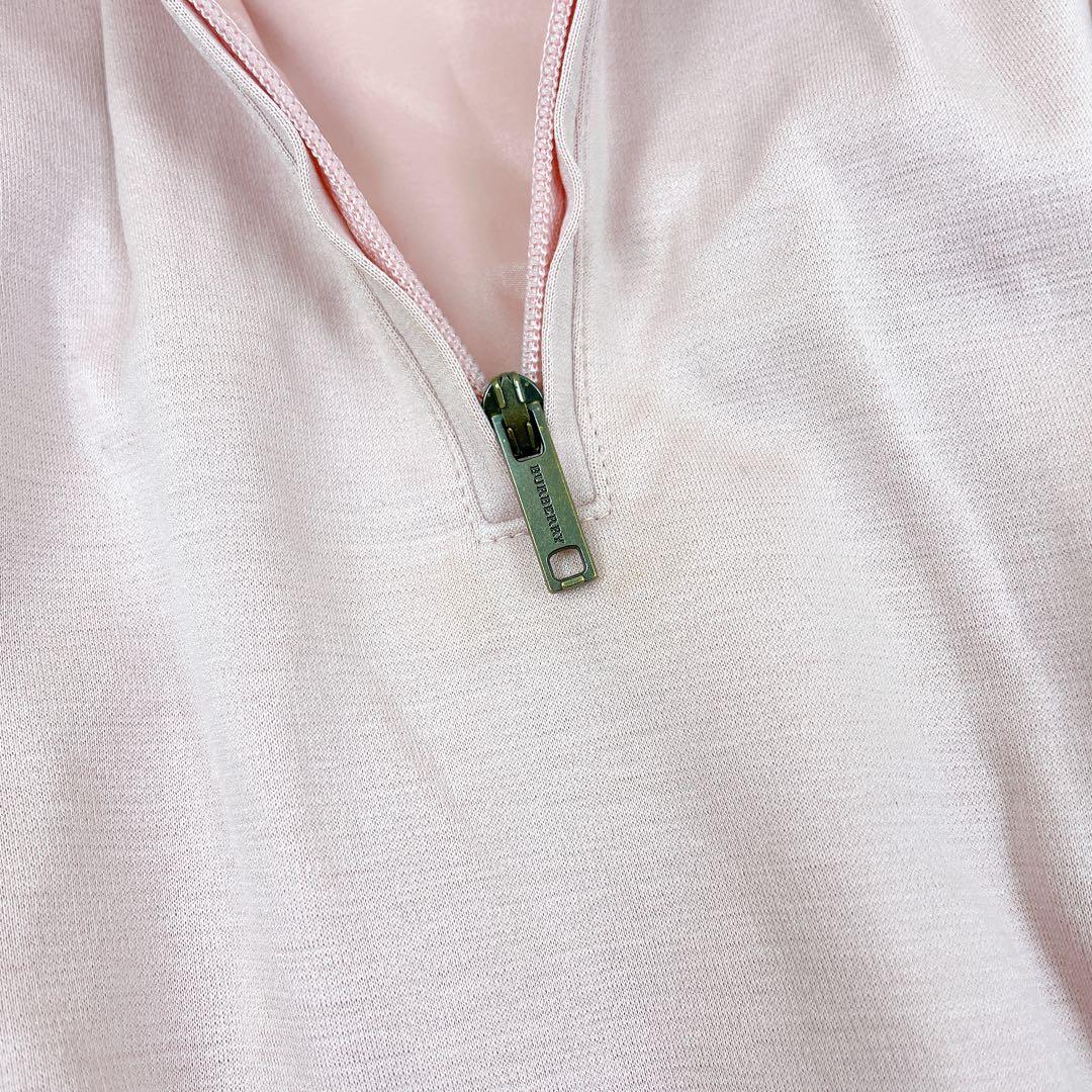 新品✨タグ付き BURBERRY ベビー服 半袖 ワンピース 丸襟 裏地付き