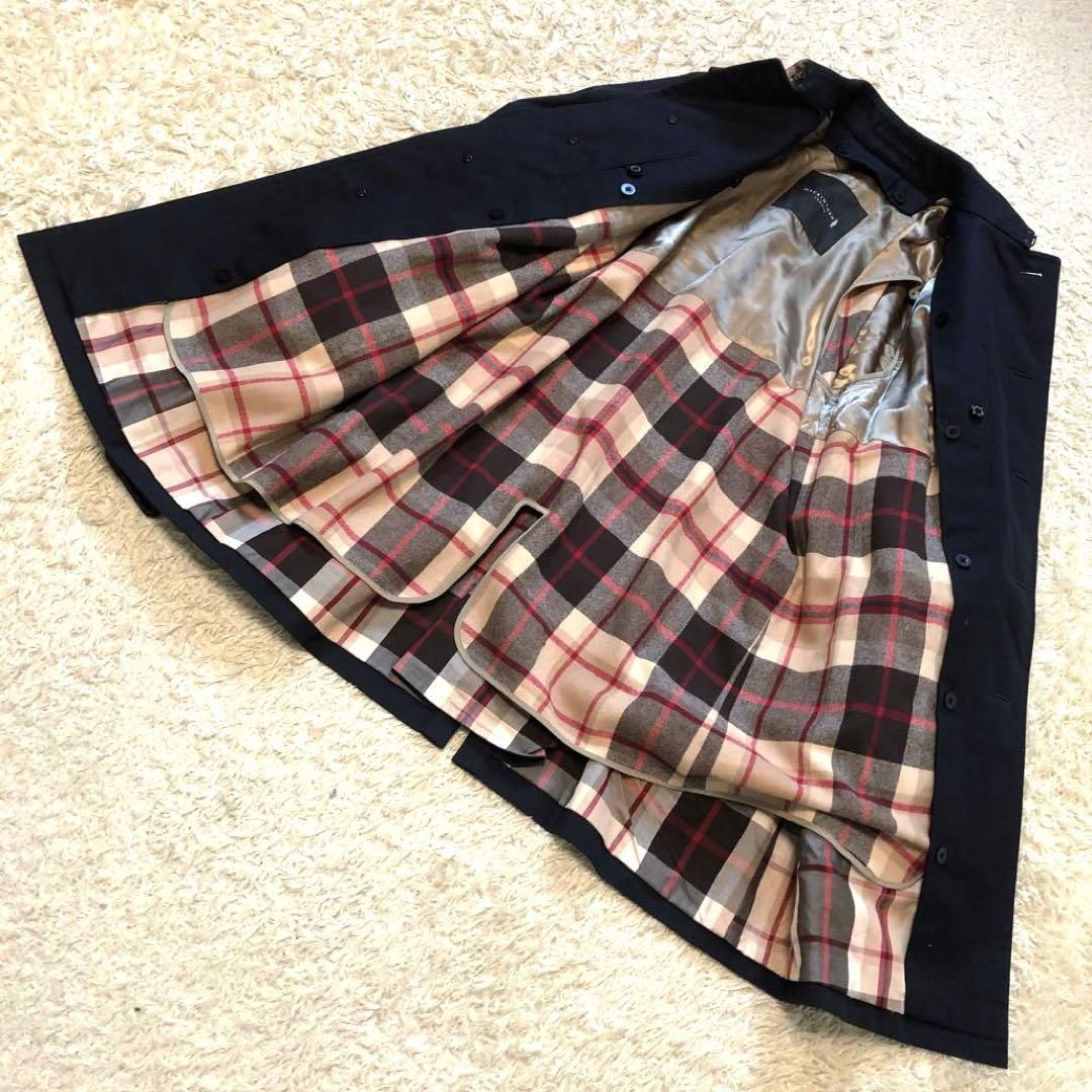 極美品✨マッキントッシュ　 トレンチコート　ライナー付き　 チェック　Mサイズ