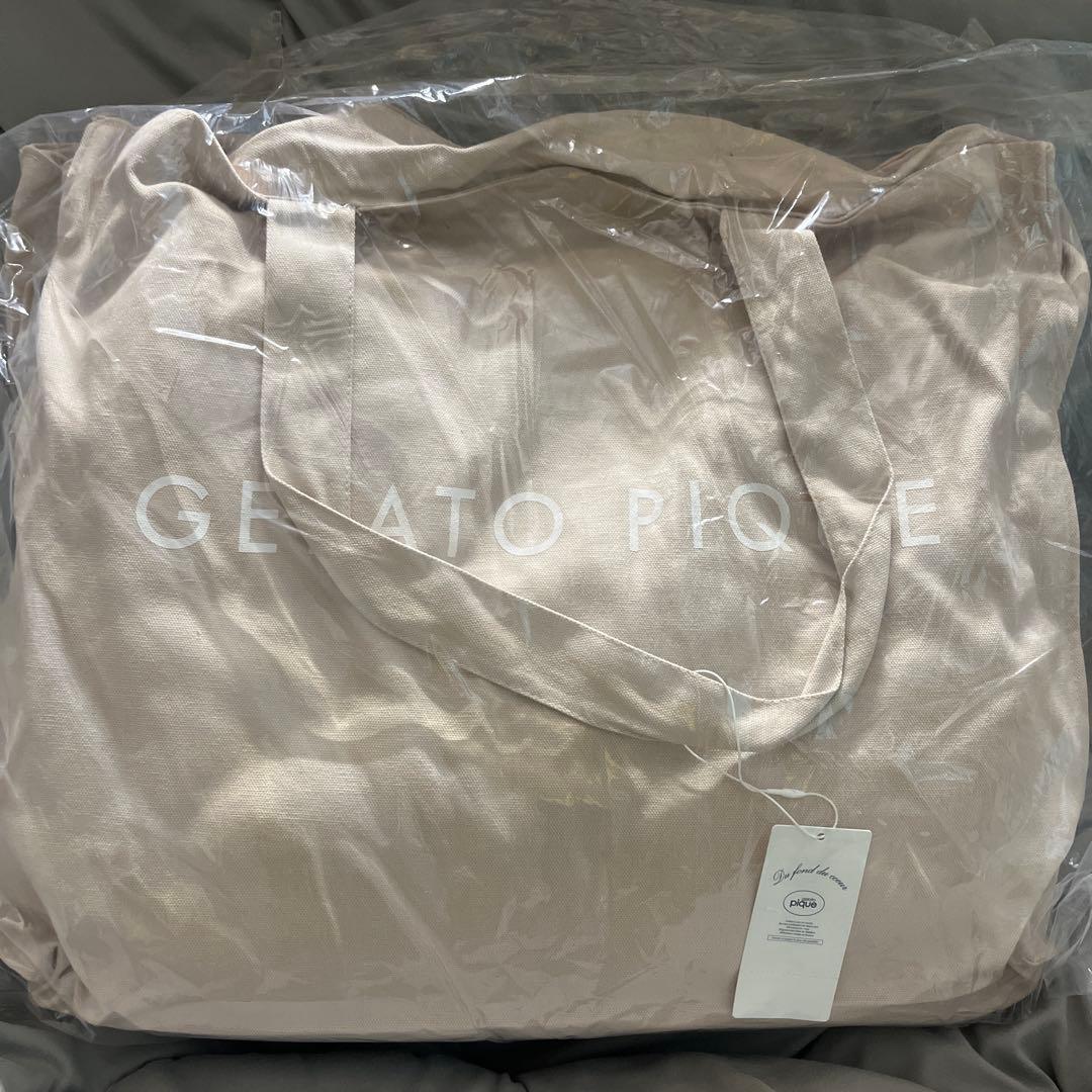 ジェラートピケ　2022 福袋　ハッピーバッグ　ネイビー&ピンク