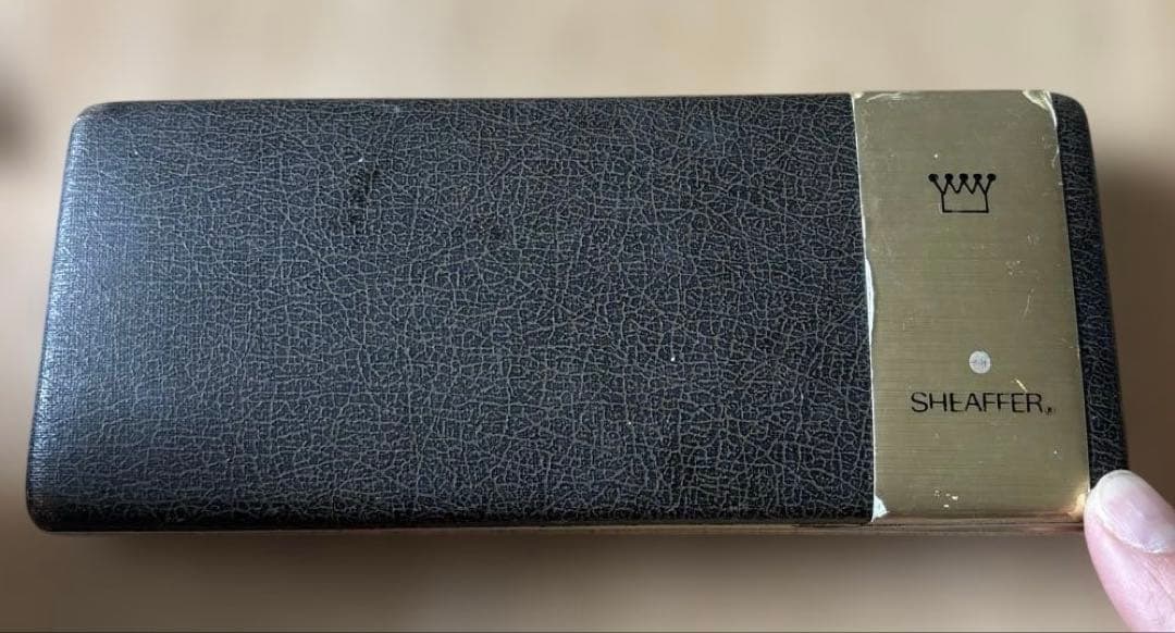 SHEAFFER シェーファー シルバー万年筆 ゴールド14K585 3本セット