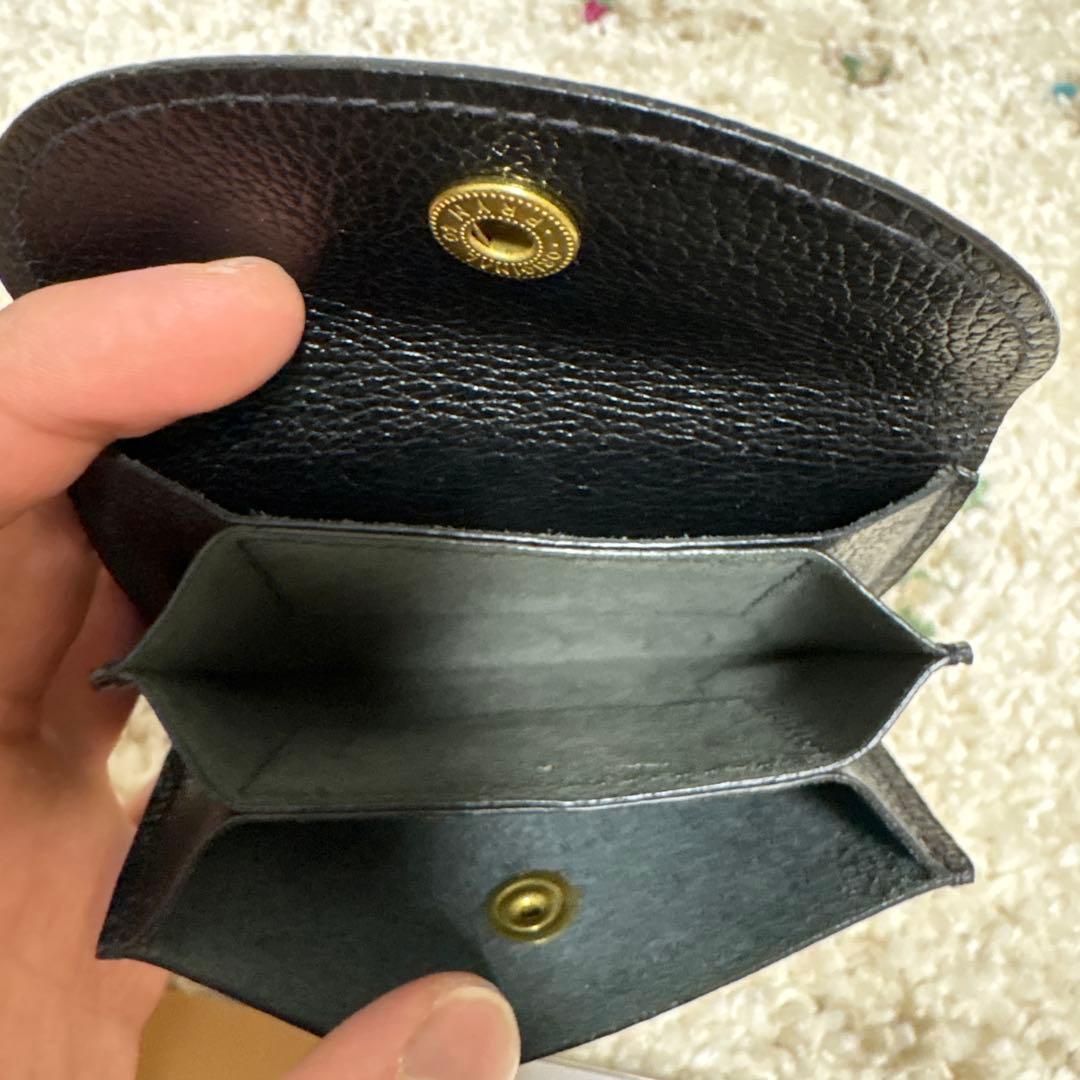 IL BISONTE ブラックレザー ケース