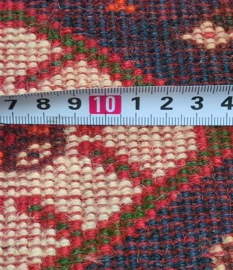 ペルシャ絨毯　シ－ラーズ産 147x117 クリーニング済 shiraz