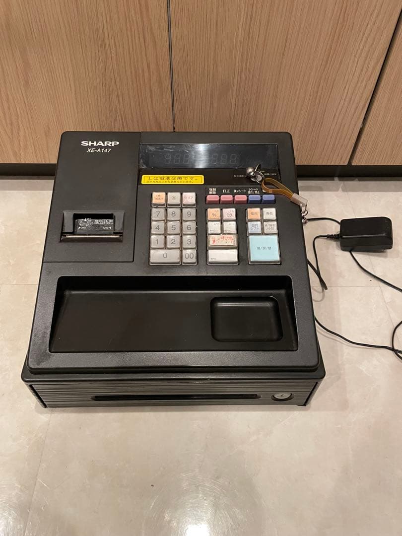 電子レジスタ SHARP XE-A147