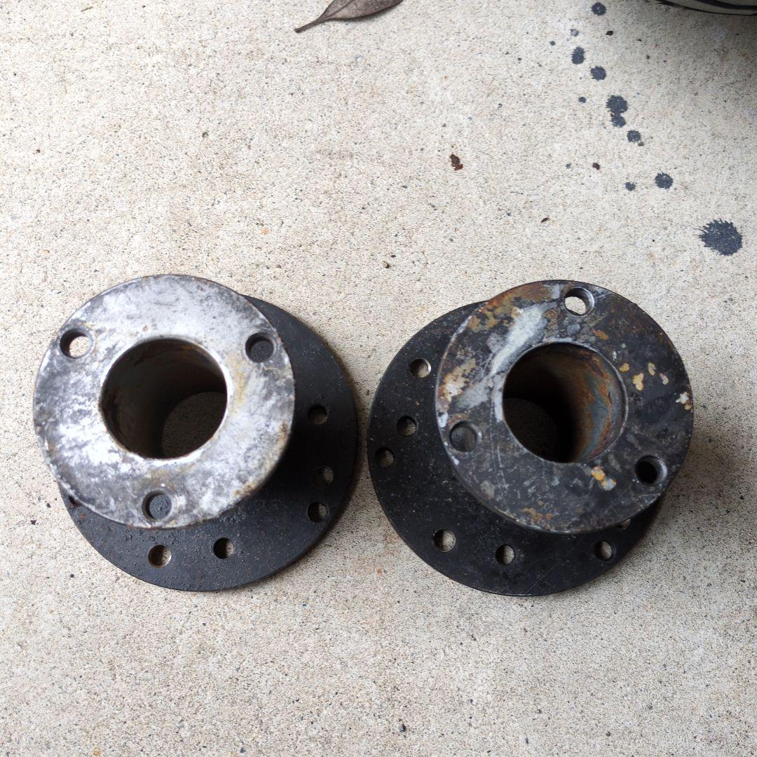 ジャイロxタイヤTD01-12初期型4穴ミニカー用　ホイールスペーサーボルト