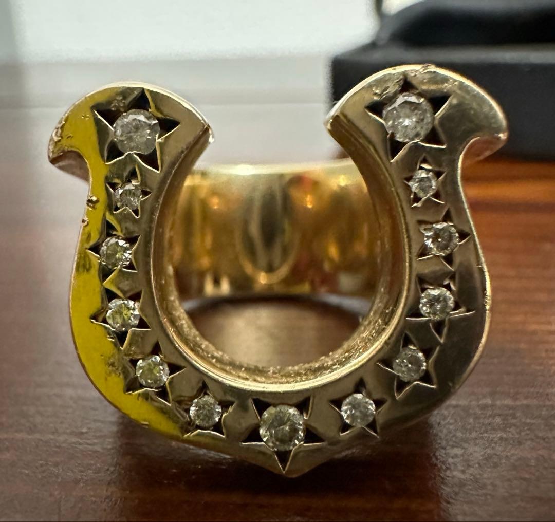 テンダーロイン ホースシューリング ゴールド×ダイヤ