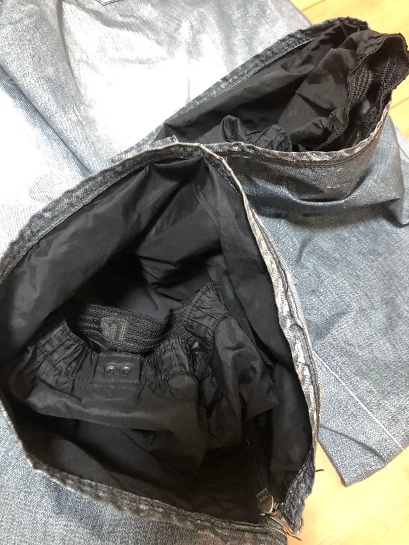 バートン　GORE-TEX ビンテージデニム　プリントパンツ　サイズL