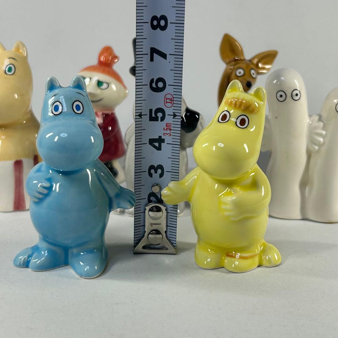 ムーミン　陶器製　置物　8点セット