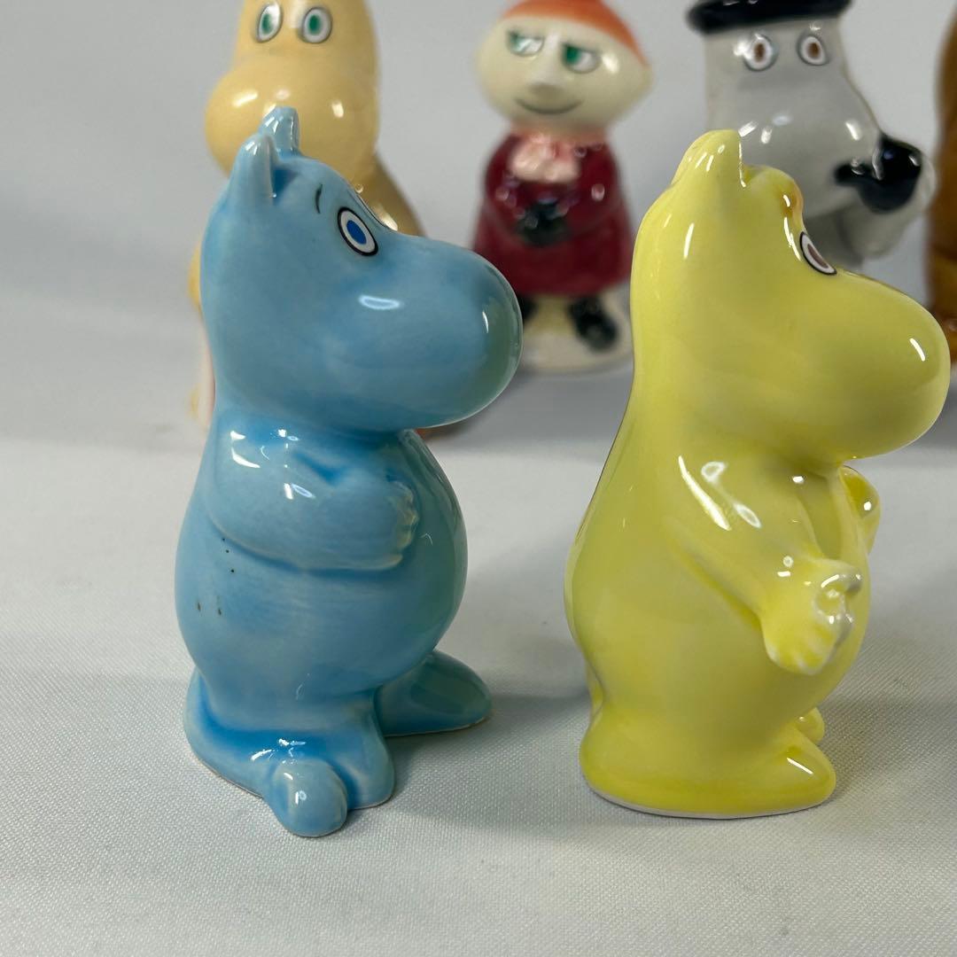 ムーミン　陶器製　置物　8点セット
