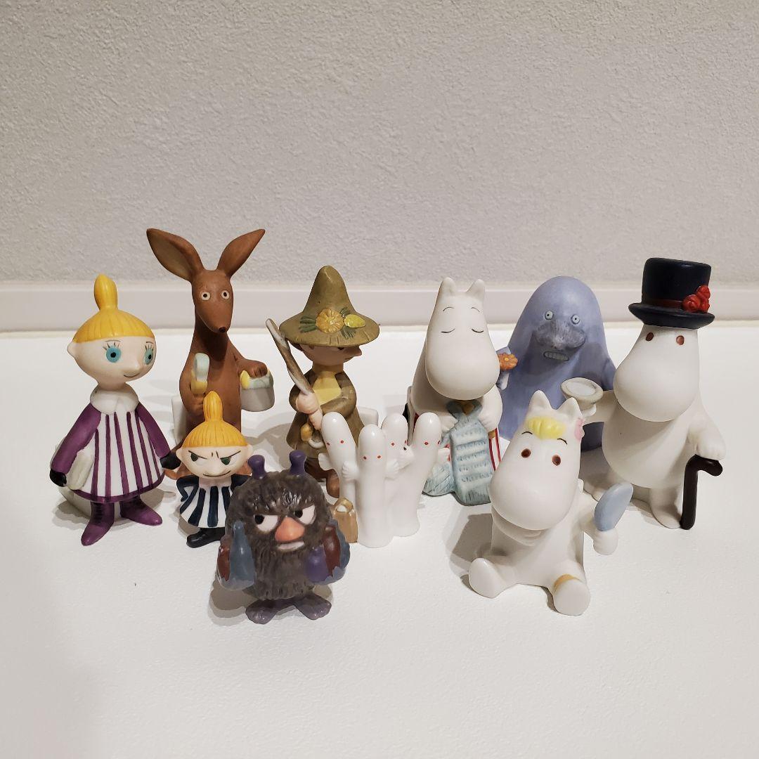 ムーミン キャラクター 陶磁器 カードスタンド 10個 セット