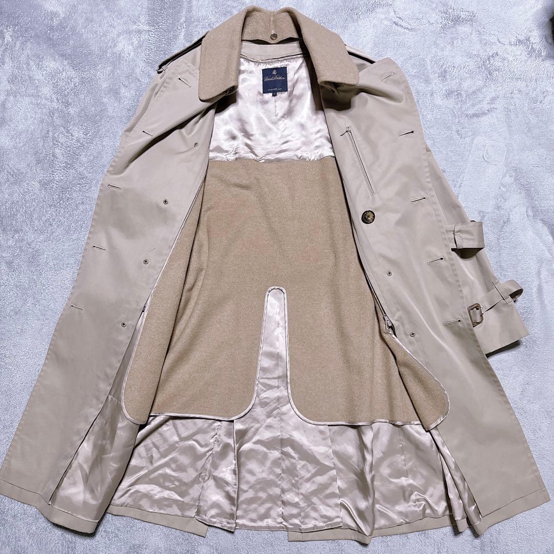 カシミヤ混【未使用】ブルックスブラザーズ トレンチコート ライナー 3way