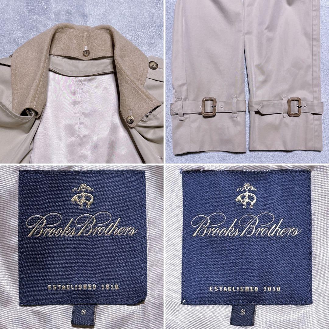 カシミヤ混【未使用】ブルックスブラザーズ トレンチコート ライナー 3way