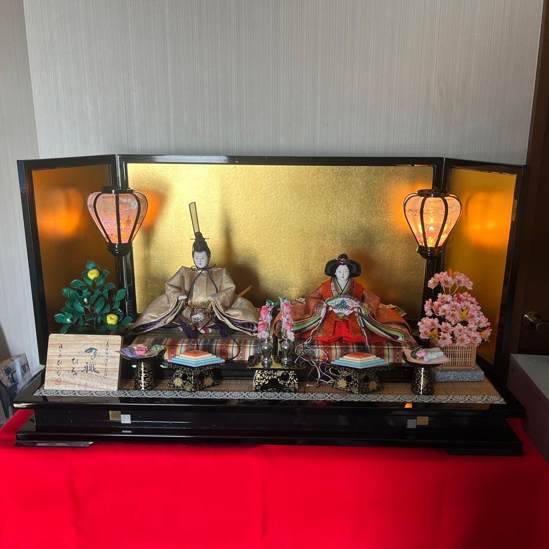 別発送　即購入不可　清水久遊　ひな人形　雛人形　ひな祭り　飾り　オルゴール