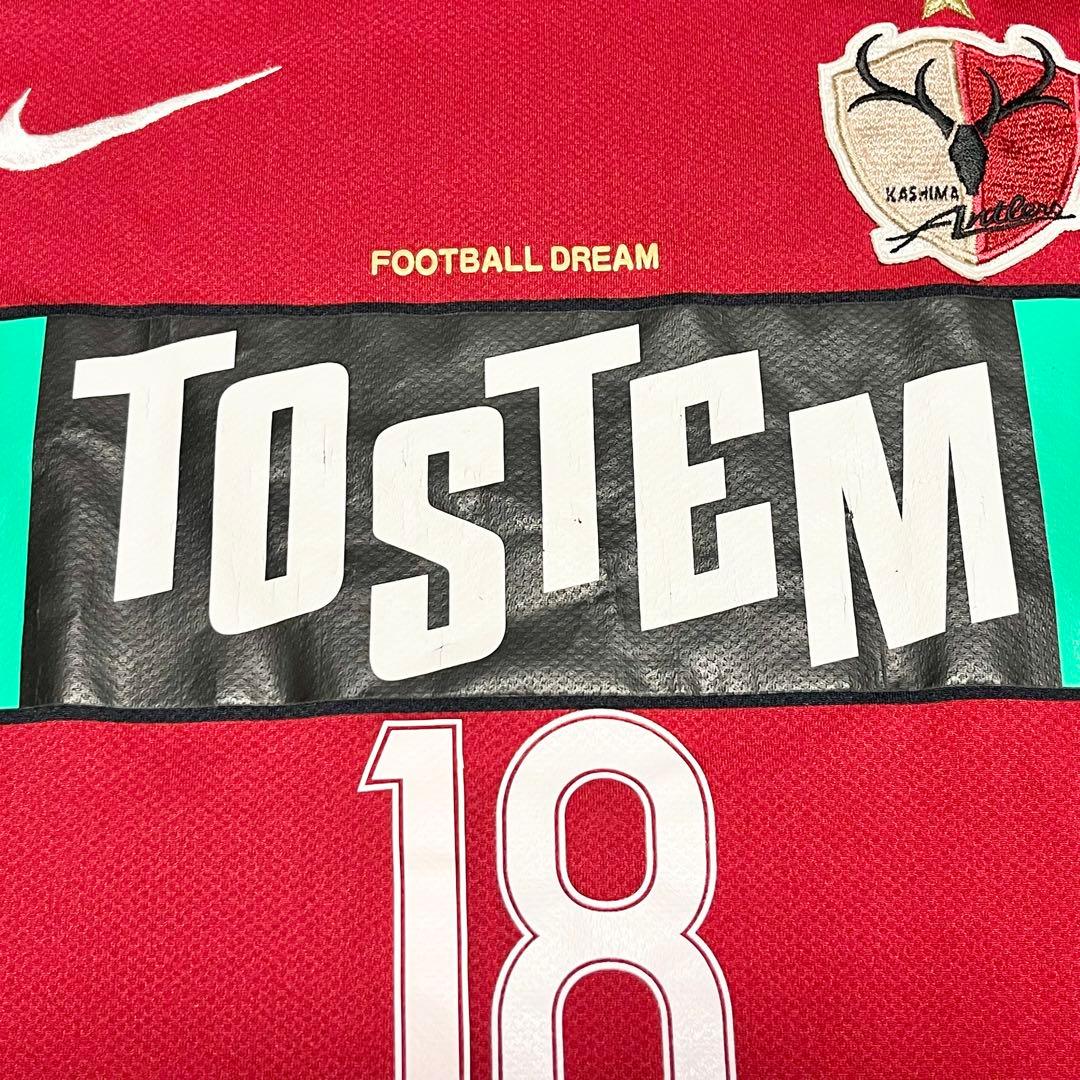 【希少】鹿島アントラーズ　マルキーニョス　ユニフォーム　Mサイズ　18番