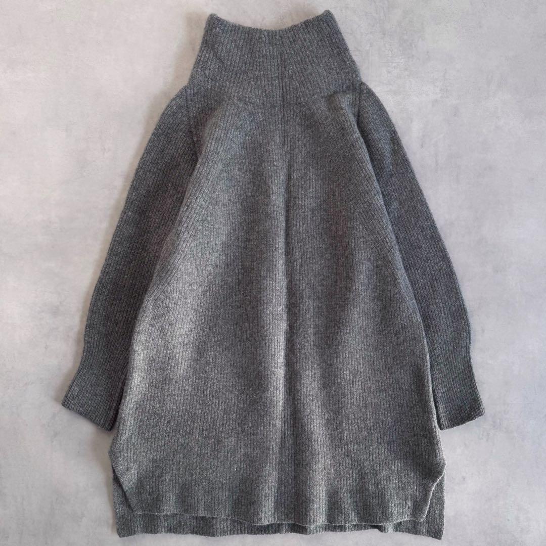 美品▲Deuxieme Classe ハイネック ニット セーター 日本製