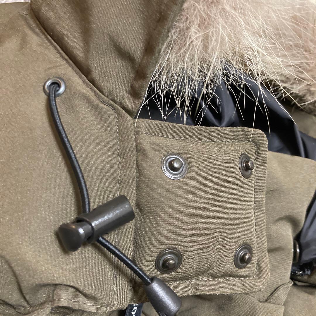 【早い者勝ち】カナダグース　ダウンコート　BELLEVILLE カーキ　M/M