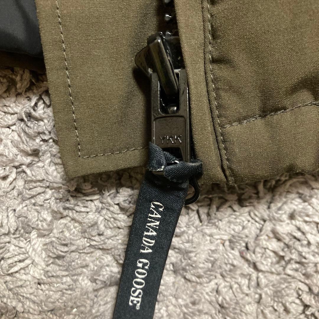 【早い者勝ち】カナダグース　ダウンコート　BELLEVILLE カーキ　M/M