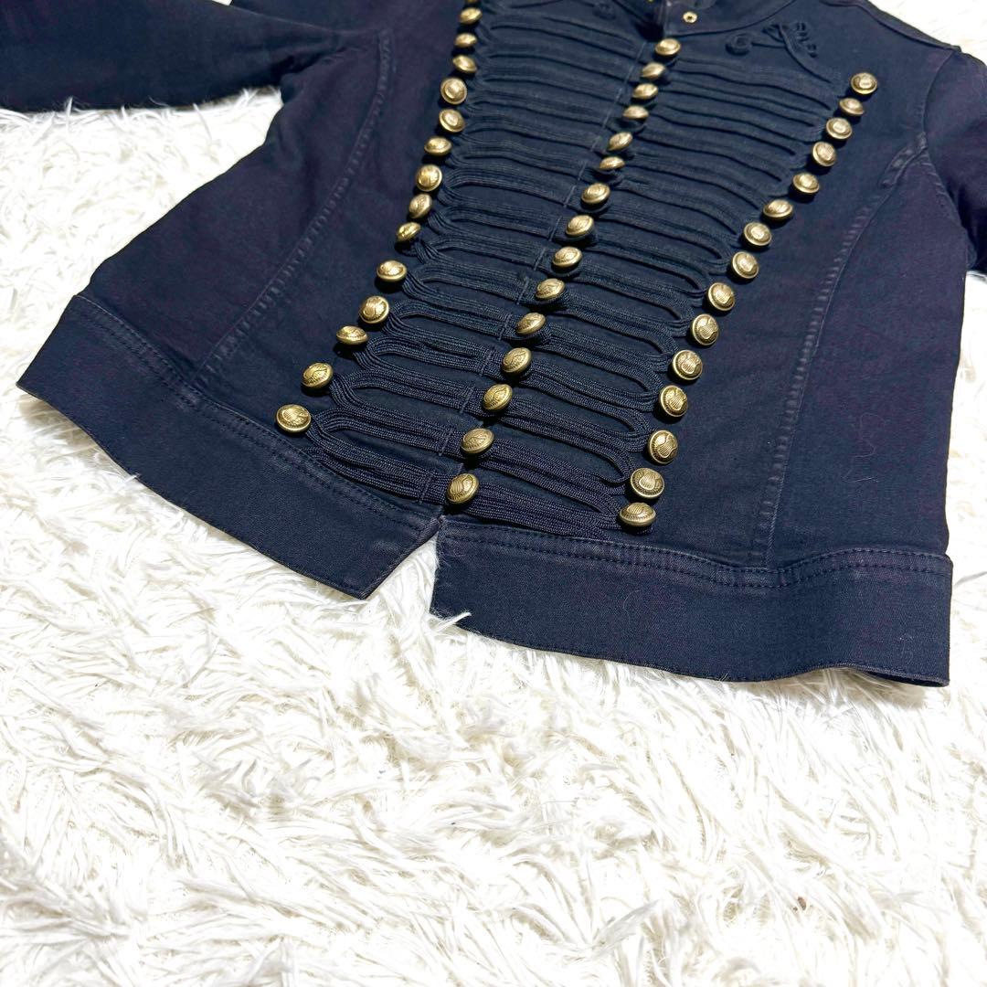 現行 ダブルスタンダードクロージング ナポレオンジャケット ブラック