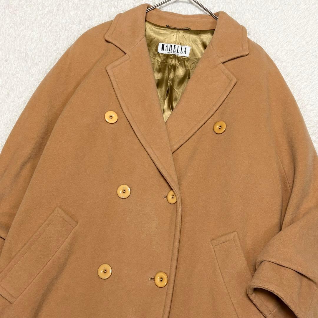 マックスマーラ スーパーロング バージンウール コート 大きいサイズ 上品 高級