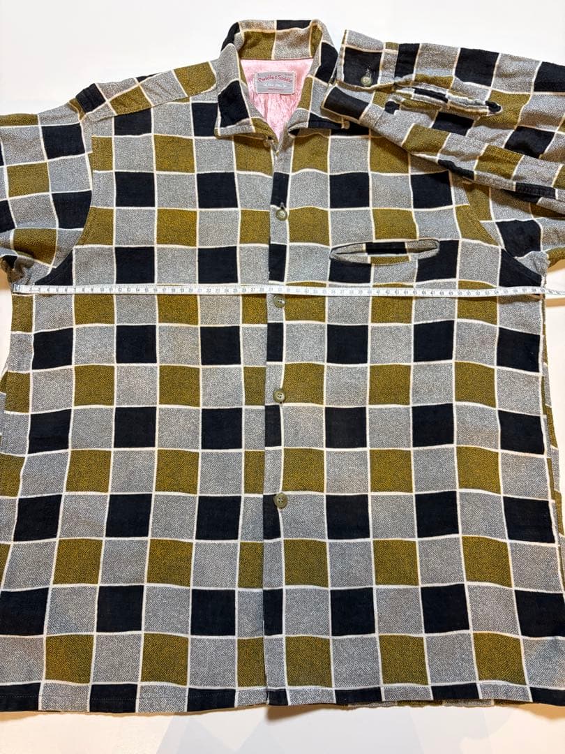 1*0様 【希少良品】50sビンテージ Saddle & Paddleプリントネ