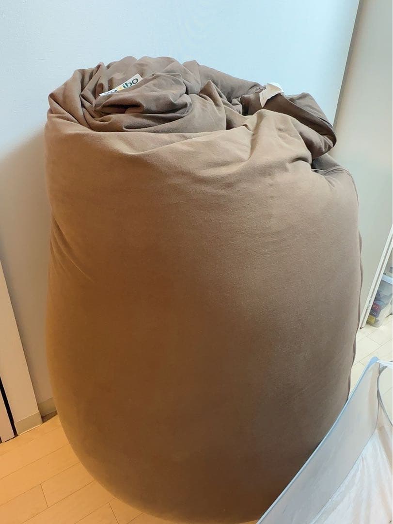 「手渡し希望」ヨギボーマックス ビーズクッション ブラウン