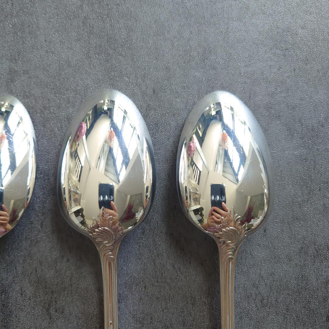 希少 クリストフル マルリー デザートスプーン 5点