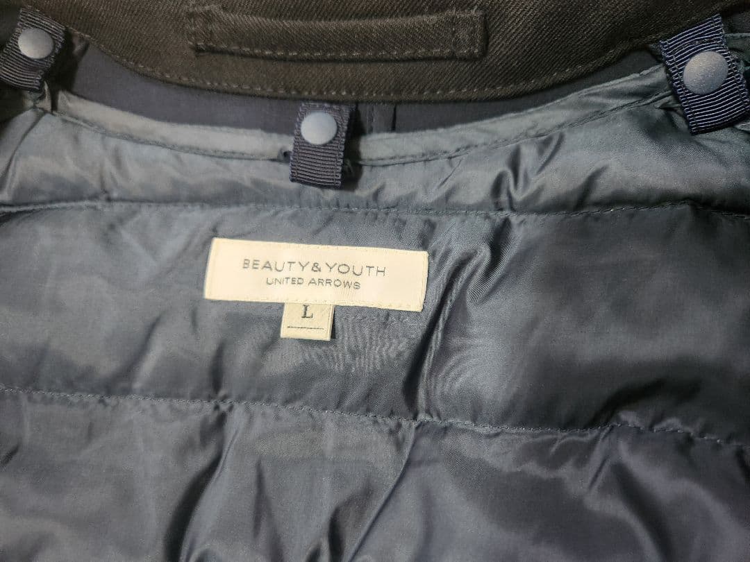 BEAUTY&YOUTH UNITED ARROWS ステンカラーコート L 紺