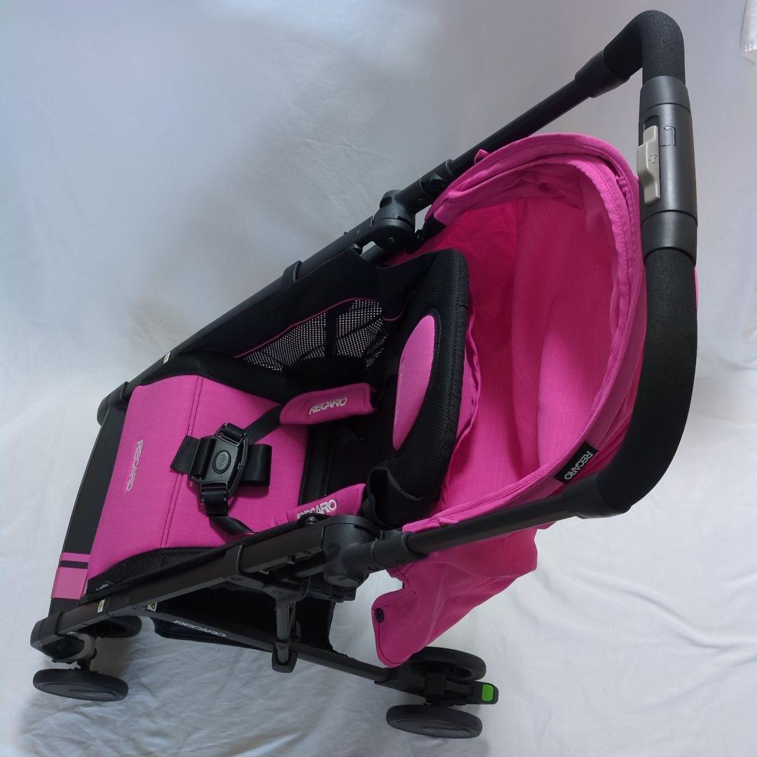 RECARO レカロ ベビーカー EASYLIFE ピンク 動作確認済 美品