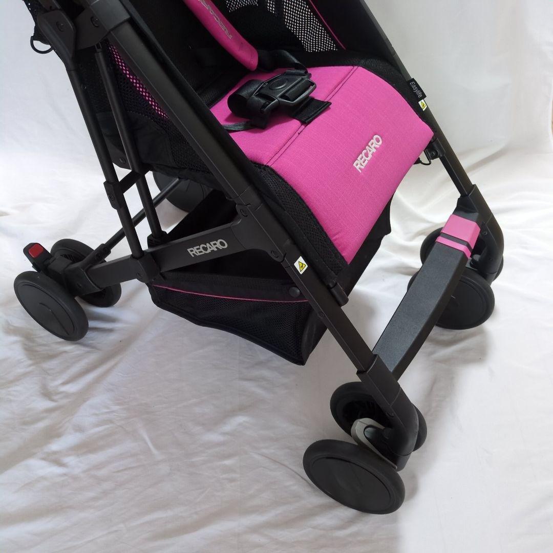 RECARO レカロ ベビーカー EASYLIFE ピンク 動作確認済 美品