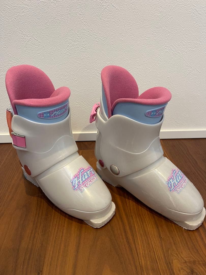 Elan スキー板 ストック ブーツ 3点セット ジュニア 子供用 ベルト付き