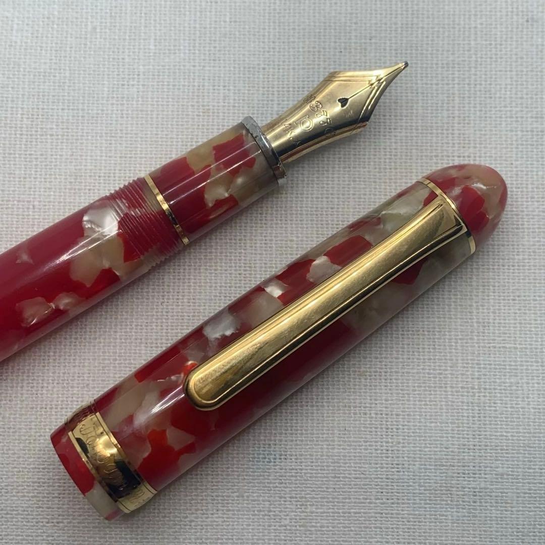 【特価】プラチナ　#3776 センチュリー　キンギョ 14K B